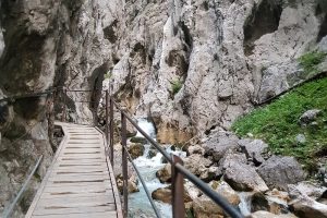 Zugspitze übers Höllental - In der Höllentalklamm