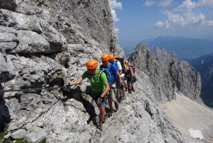 Zugspitze mit Bergführer - Oberer Klettersteig